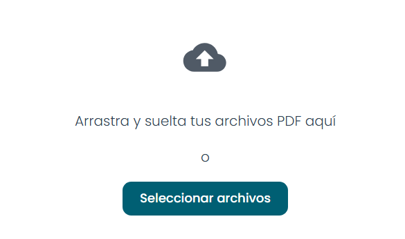 Arrastrar y soltar PDF